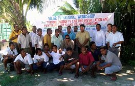Solar Workshop in Kiribati